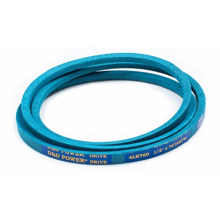 D&D 4LK760 76" Outside Length, 1/2" Top Width, 1 Ribs 4LK760